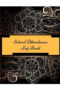 School Attendance Log Book