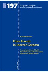 False Friends in Learner Corpora