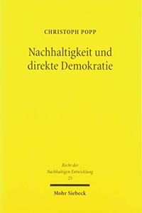 Nachhaltigkeit Und Direkte Demokratie