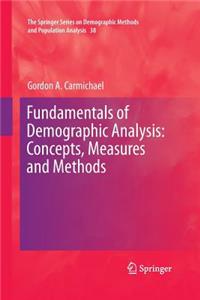 Fundamentals of Demographic Analysis: Concepts, Measures and Methods