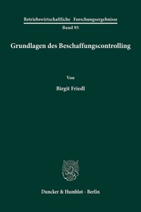 Grundlagen Des Beschaffungscontrolling