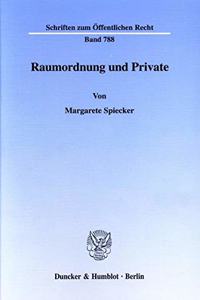 Raumordnung Und Private