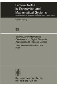 4th Ifac/Ifip International Conference on Digital Computer Applications to Process Control