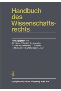 Handbuch Des Wissenschaftsrechts