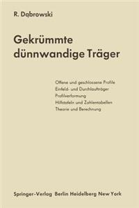 Gekrümmte Dünnwandige Träger