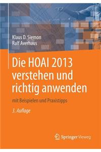 Die Hoai 2013 Verstehen Und Richtig Anwenden