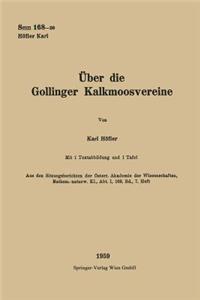 Über die Gollinger Kalkmoosvereine