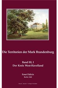Territorien der Mark Brandenburg