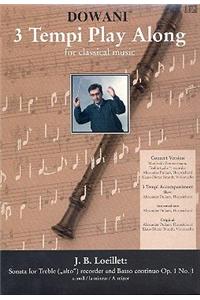 Loeillet - Sonata in a Minor Op. 1 No. 1 for Treble (Alto) Recorder and Basso Continuo