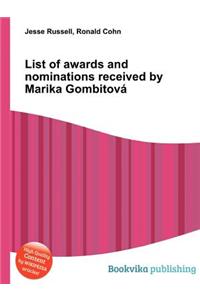 List of Awards and Nominations Received by Marika Gombitova