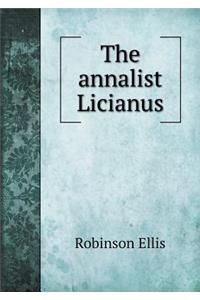 The Annalist Licianus