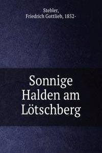 Sonnige Halden am Lotschberg