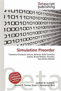Simulation Preorder