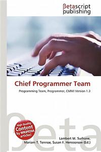 Chief Programmer Team