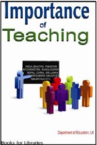 Importance of Teaching