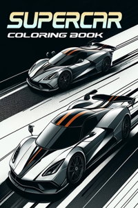 Supercar Coloring Book
