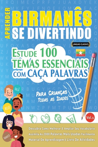 Aprender Birmanês Se Divertindo! - Para Crianças