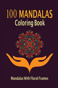 100 mandala adult coloring book