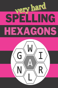 Very Hard Spelling Hexagons