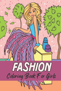 Fashion Coloring Book For Girls