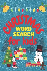 Christmas Word Search for Kids