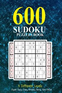 600 Sudoku Puzzle Book