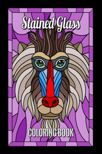 Stained Glass Coloring Book