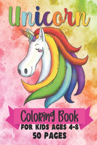 Unicorn Coloring Book 50 Pages