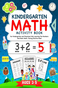 Kindergarten Math Activity Workbook