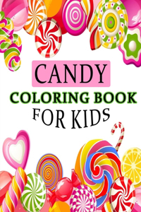 Candy Coloring Book For Kids