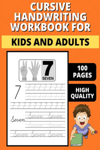 Cursive Handwriting Workbook for Kids and Adults