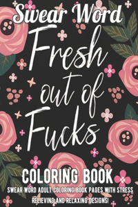 Swear Word Coloring Book