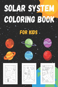 Solar system coloring book