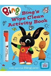 Bing’s Wipe Clean Activity Book