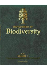 Encyclopedia of Biodiversity 2nd Edition