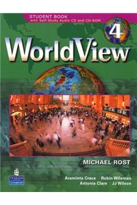 WorldView 4 with Self-Study Audio CD and CD-ROM Class Audiocassettes