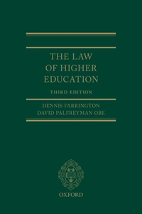 Law of Higher Education 3e