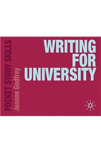 Writing for University