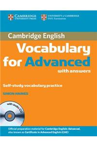 Cambridge Vocabulary for Advanced with Answers and Audio CD