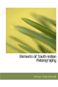 Elements of South-Indian Palabography