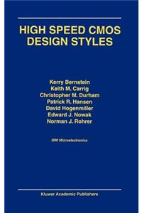 High Speed CMOS Design Styles
