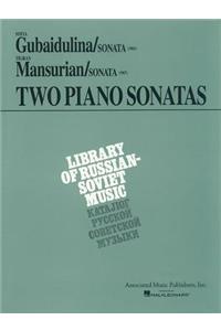 Two Piano Sonatas by Young Soviet Composers