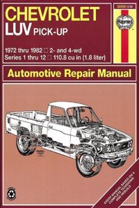 Chevrolet LUV Pick-up 1972-82 Owner's Workshop Manual