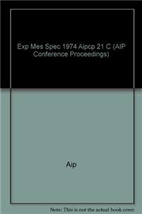 Experimental Meson Spectroscopy 1974