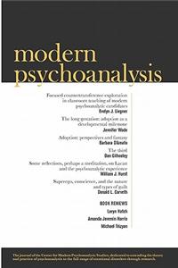 Modern Psychoanalysis, Volume 35, Number 1