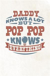 Daddy Knows A Lot But Pop Pop Knows Everything