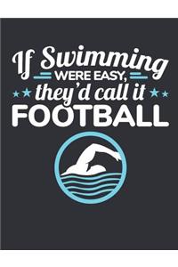 If Swimming Were Easy They'd Call It Football