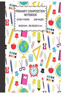 Primary Composition Notebook For Kids
