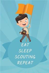 Thick Journal & Sketchbook (119 Pages) - Summer Journal, Camping, Boy Scouts Gifts