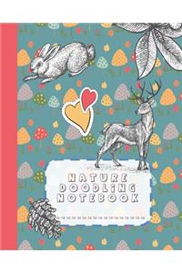 Nature doodling notebook
